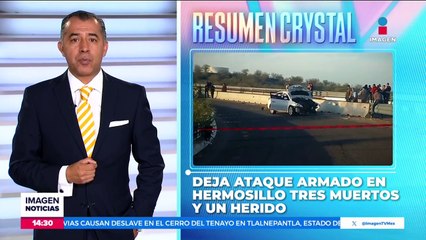 Balacera en Sonora deja a dos personas sin vida