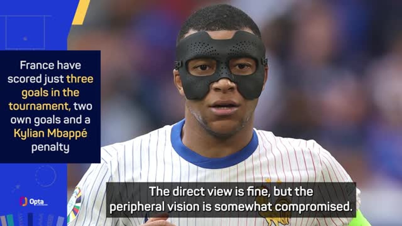 Mbappe still finding mask difficult - Deschamps
