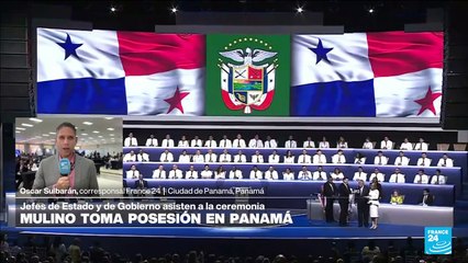Informe desde Ciudad de Panamá: José Raúl Mulino tomó posesión como nuevo presidente