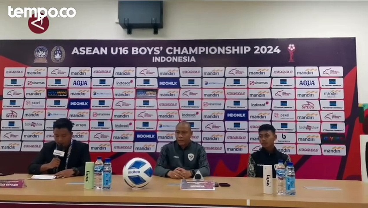 Pelatih Nova Arianto Puji Mental Pemain Timnas U-16 Meski Kalah dari Australia