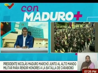 Pdte. Maduro: En Venezuela vamos a celebrar por todo lo alto los 200 años de la victoria de Bolívar en Junín