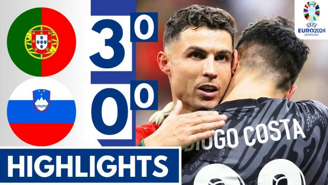 PENALTIES! Portugal vs Slovenia 3-0 Full Match Highlights || Round of 16 UEFA EURO 2024 HD