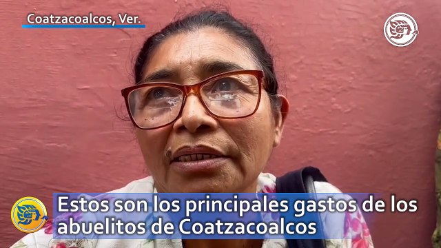 Pensión del Bienestar: estos son los principales gastos de los abuelitos de Coatzacoalcos