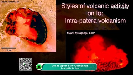 Lua de Júpiter é tão vulcânica que tem anéis de lava
