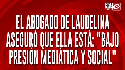 El abogado de Laudelina aseguró que ella está: "Bajo presión mediática y social"