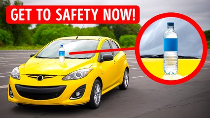 Find Water Bottle on Car? Go to Police + Safety Tips in 20 Min