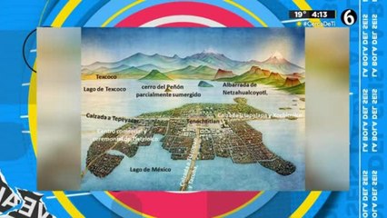 La ciudad de México estaba en un lago ¿Y toda esa agua?
