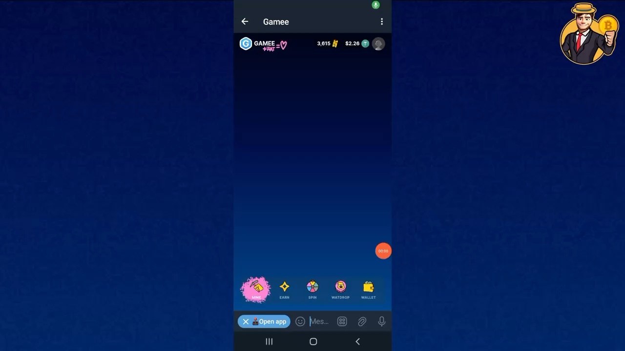 Gamee best earning mining bot