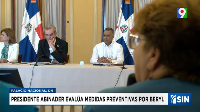 Abinader encabeza reunión para emergencia por huracán Beryl | Emisión Estelar SIN con Alicia Ortega