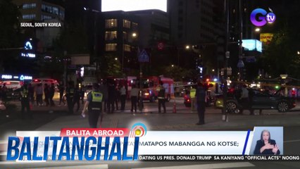 9 na pedestrian, patay matapos mabangga ng kotse; 4 sugatan | Balitanghali