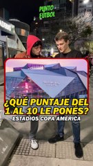 Califica los estadios de la Copa América