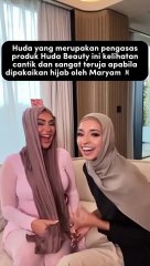 Pengasas Huda Beauty Belajar Memakai Tudung
