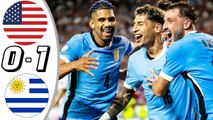 USA vs Uruguay (0-1) Highlights and Goals Copa America 2024 HD