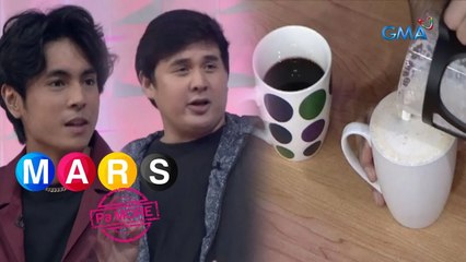 How to make Frothy Coffee with Miguel Tanfelix and Matt Lozano!  Mars Pa More