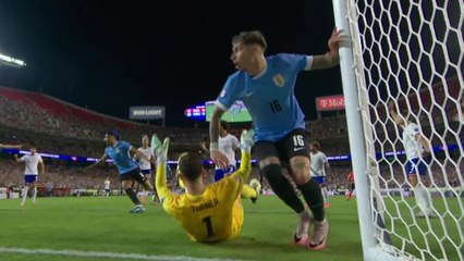 L'ouverture du score de l'Uruguay - Foot - Copa America