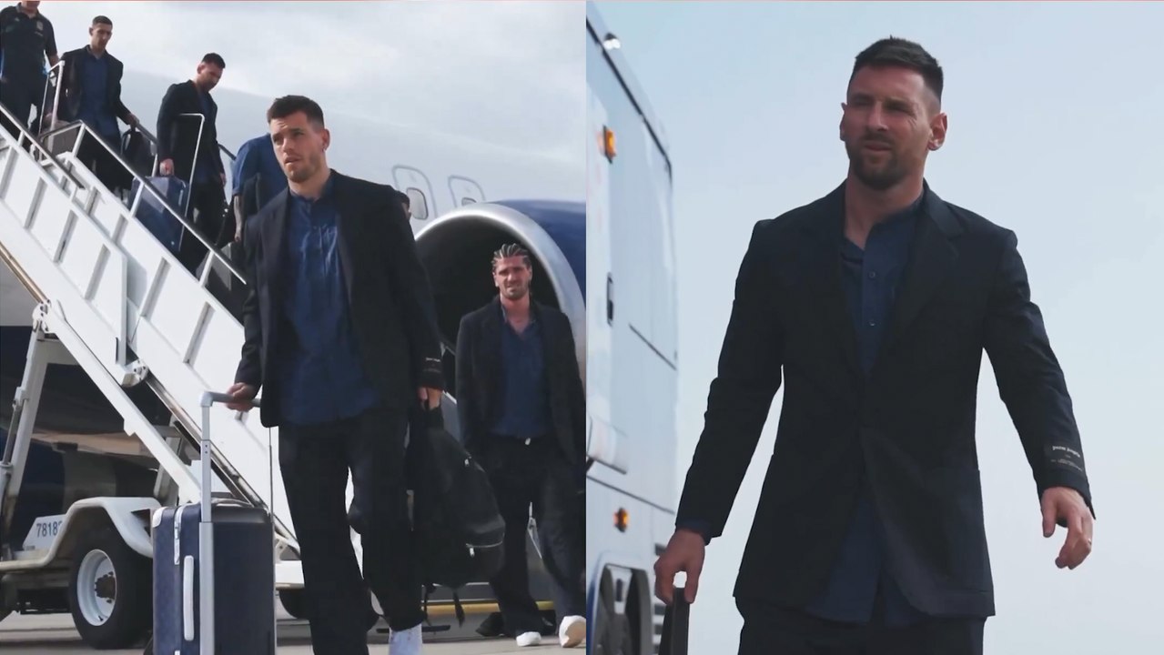 Lionel Messi y Argentina llegan más elegantes que nunca a Houston para continuar el camino en la Copa América 2024