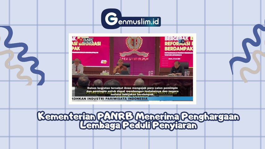 Kementerian PANRB Menerima Penghargaan Lembaga Peduli