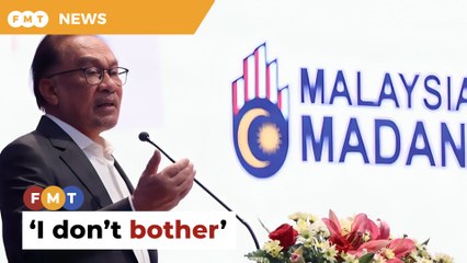 Sticks and stones, Anwar says on opposition attacks