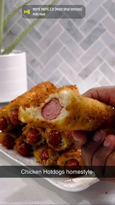 Instant Chicken Hotdogs homestyle