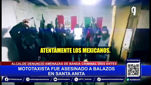 Santa Anita: organización criminal “Los Mexicanos” estaría detrás de crimen de mototaxista