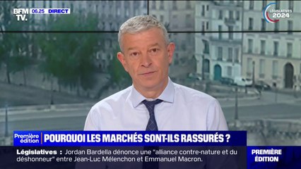 Pourquoi le CAC 40 est reparti à la hausse après le premier tour des législatives?