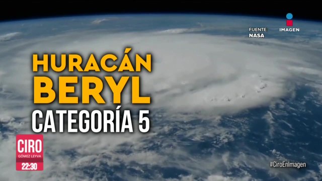 Huracán Beryl alcanzó categoría 5 y ya lo describen como potencialmente catastrófico