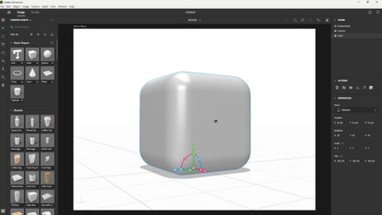 Adobe Dimension Course Section 10 Converting to Standard Model