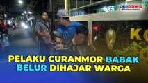 Babak Belur! Pelaku Curanmor di Johar Baru Dihajar Warga Usai Tabrak Pengemudi Ojol