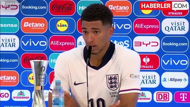 UEFA, Slovakya yedek kulübesine cinsel organını işaret eden Jude Bellingham hakkında soruşturma başlattı