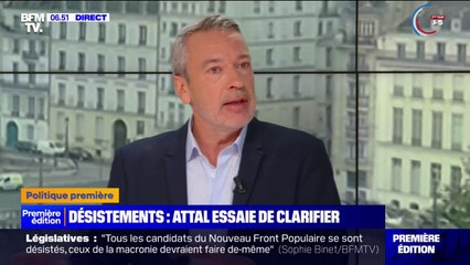 ÉDITO - Consignes de vote: Gabriel Attal est sorti du "ni-ni"