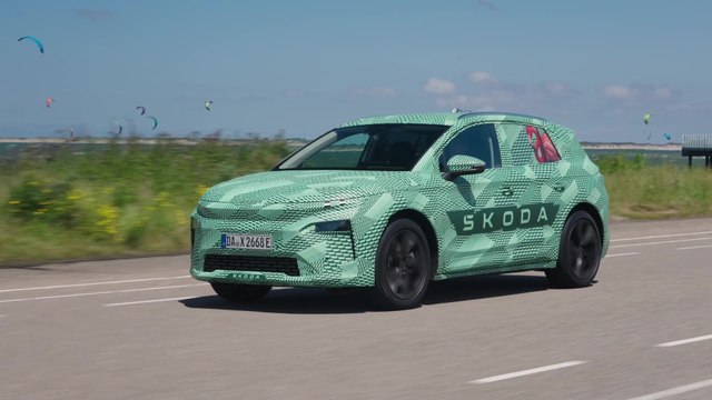 The all-electric Škoda Elroq - Breaking new ground in the compact SUV segment with a covered design