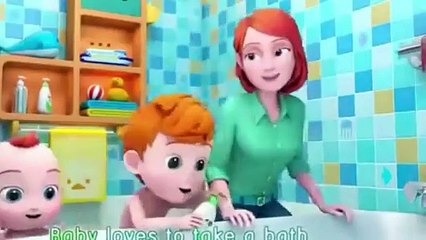 Baby John, it's bathtime! _ Bath Song _ Little Angel Children's Music & Nursery Rhymes-b74zdscP9Kw-360p-1719899081