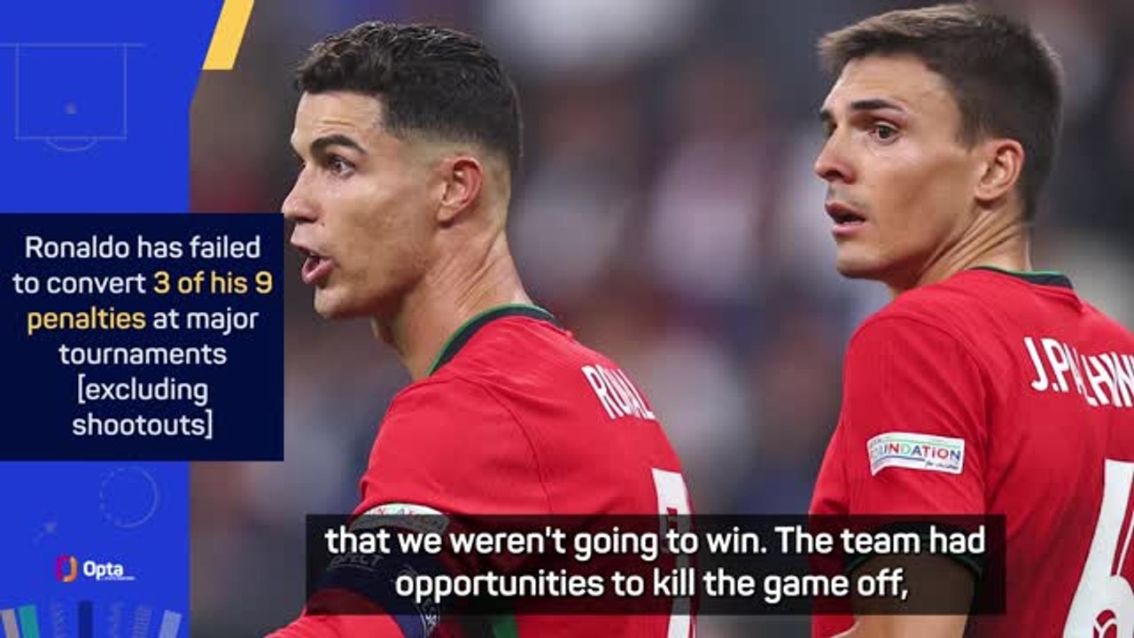 We backed Ronaldo after spot kick miss - Joao Palhinha