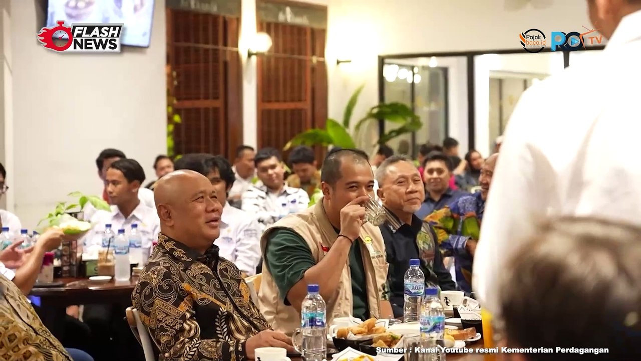 Mendag Zulkifli Hasan Gelar Bincang Santai dengan Para Pengusaha Muda di Kota Medan