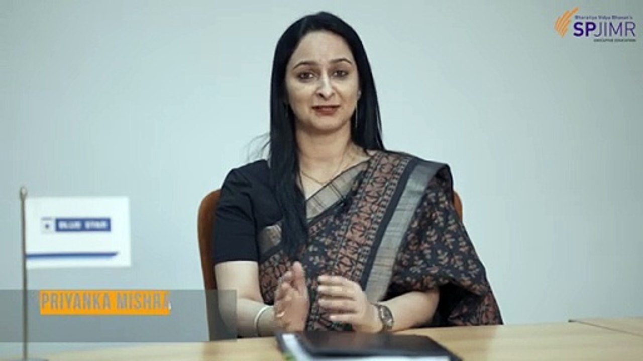 Ms. Priyanka Mishra (Head of Talent Management & DEI), Bluestar Ltd. | SPJIMR x Bluestar