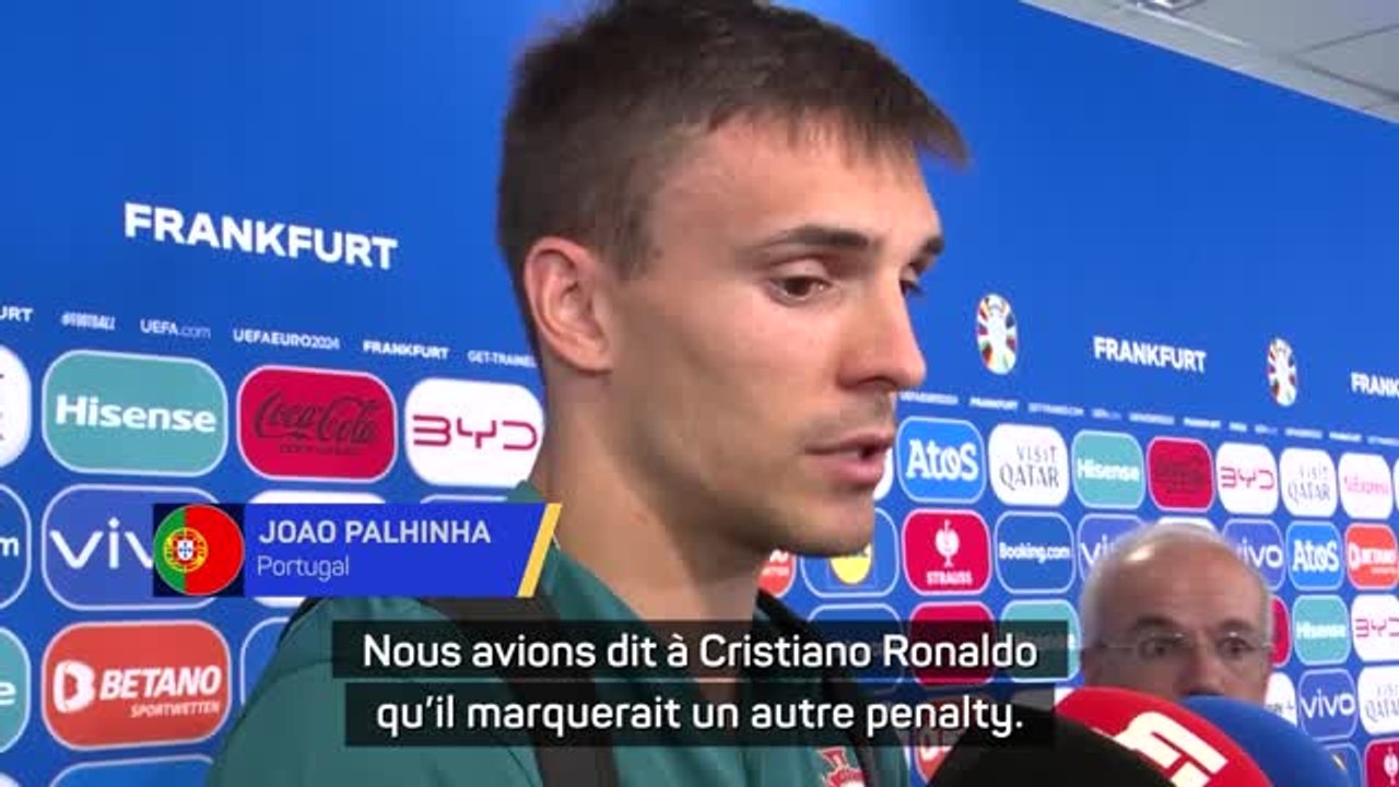 Portugal - Palhinha : "Nous avions dit à Cristiano Ronaldo qu'il marquerait un autre penalty"
