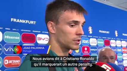 Portugal - Palhinha : "Nous avions dit à Cristiano Ronaldo qu'il marquerait un autre penalty"