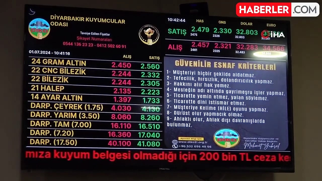 Çiftçi, hasatla birlikte yatırım aracı olarak altını tercih ediyor
