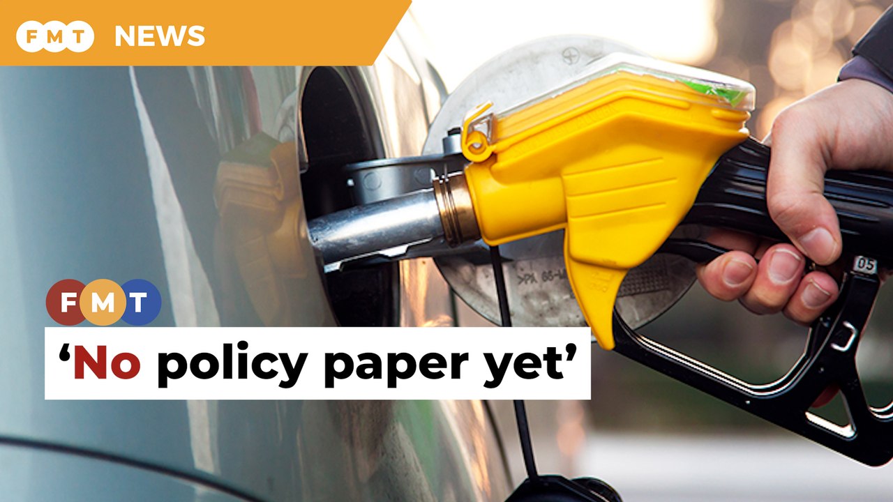 No policy paper yet on rationalising RON95 petrol subsidies, says PM