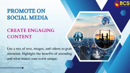 How to effectively promote event digitally - BCS Brand Consulting