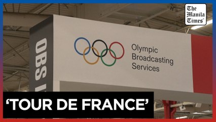 Olympic broadcasters tour Paris 2024 production hub