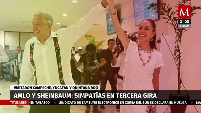 Tercera gira en conjunto de AMLO y Claudia Sheinbaum | Crónicas del Adiós