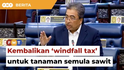 KPK cadang cukai keuntungan luar biasa diserah untuk tanaman semula sawit