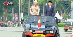 Presiden Jokowi Hadiri Upacara Hari Bhayangkara le-78 di Pelataran Merdeka Monas