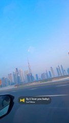 Stunning Burj Khalifa Views from My Car Window
