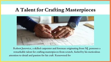 A Brief Introduction About Robert Jurewicz NJ