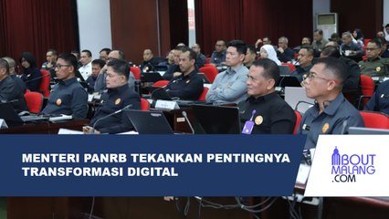 MENTERI PANRB MENEKANKAN TRANSFORMASI DIGITAL BAGI MASA DEPAN INDONESIA