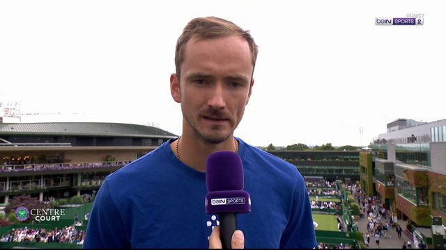 Wimbledon - Medvedev : Au moins aller en demie comme l'an dernier