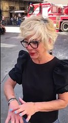 Crollo Sant'Ambrogio, l'edicolante: «Un boato e poi la polvere»