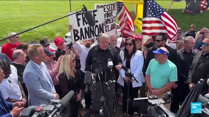 Trump advisor Bannon reports to jail to serve sentence